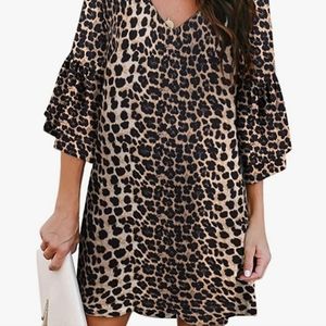 Animal Print Dress